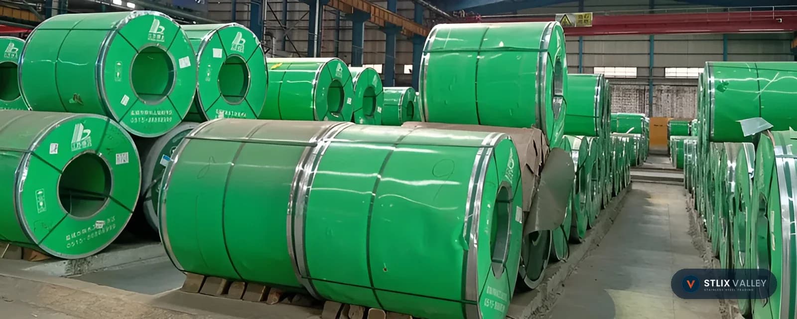 Stainless steel coils in stock