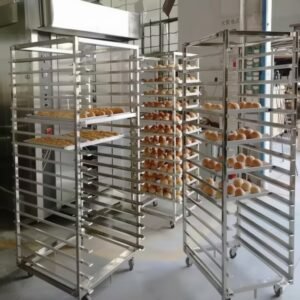 عربة ستانلس ستيل