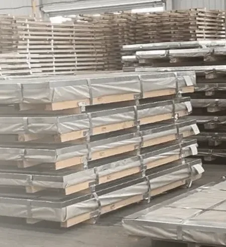 Stainless steel sheets and plates